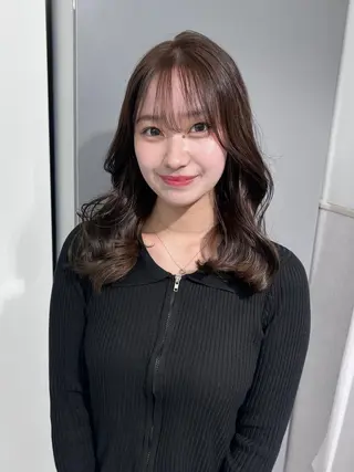 ミディアム カラー shizuna/天神 /メンズ/ボブのヘアスタイル