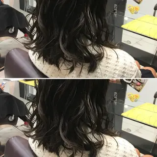 ミディアム カラー ケンジアネッタ Men'sのヘアスタイル