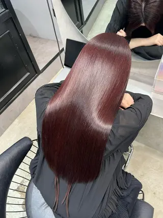 ロング カラー etora 渋谷所属・ワンホンヘア🇨🇳 髪質改善/itaruのヘアスタイル