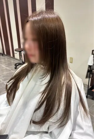 ロング 大徳 蓮のヘアスタイル