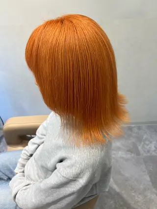 ミディアム カラー 🍇おぐら めぐみ🍇のヘアスタイル