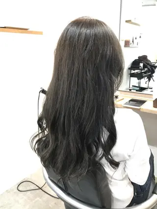 ロング カラー 川崎 龍馬のヘアスタイル