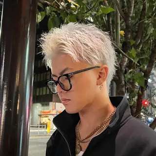 メンズ メンズ特化/パーマ/ メッシュ/竜成のヘアスタイル