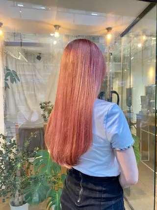 ロング カラー Joule銀座 石山あやのヘアスタイル
