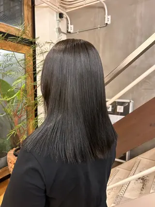 ミディアム カラー MASHU所属・レディースパーマ🌀 きだに りののヘアスタイル