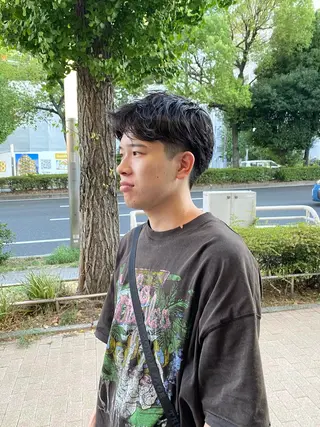 メンズ マツザキ マナトのヘアスタイル