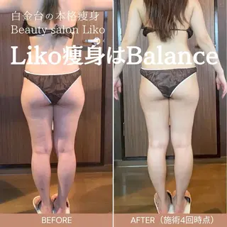 Beauty salon  Liko所属・LIKO フェイシャル&ボディのエステ・リラクイメージ