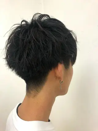 メンズ 🌻透明感カラー🌻 阿井希良梨のヘアスタイル