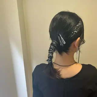 ヘアアレンジ SALOWIN川崎WEST店所属・🌷川崎/アレンジ/ 暖色ボブ/コトネ🌷のヘアスタイル