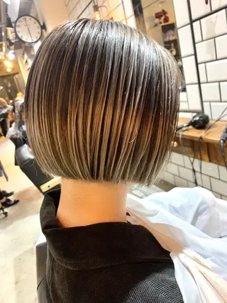 ショート カラー メンズヘア/レイヤー /ボブ山内春輝のヘアスタイル