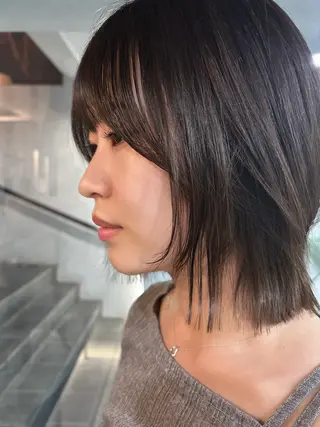 ミディアム カラー 海外風レイヤー💋 sanaのヘアスタイル
