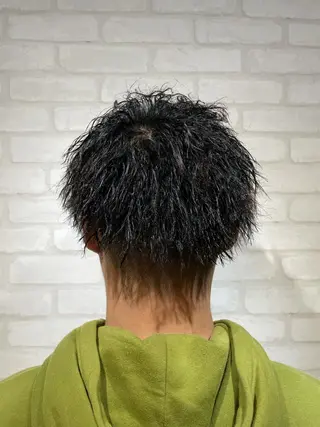 ミディアム パーマ メンズ 🌞谷川 幸也🌞のヘアスタイル