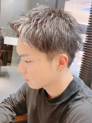 ショート メンズ 草薙/メンズパーマ 稲葉のヘアスタイル