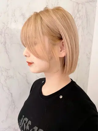 ミディアム ☆ハイトーン口コミ◎ WiLL/京橋のヘアスタイル