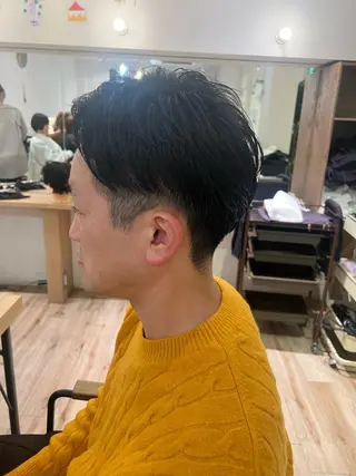 メンズ ＧＡＲＤＥＮ/ダブル カラー/otohaのヘアスタイル