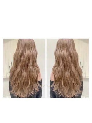 ロング カラー ブリーチ/髪質改善 🍊店長MASAKiのヘアスタイル