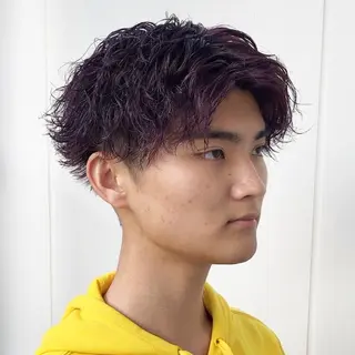 ショート カラー メンズ ⭐️メンズ特化⭐️ 上杉俊祐のヘアスタイル