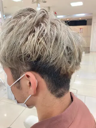 メンズ 暖色系カラー❤️櫻井 亜美のヘアスタイル