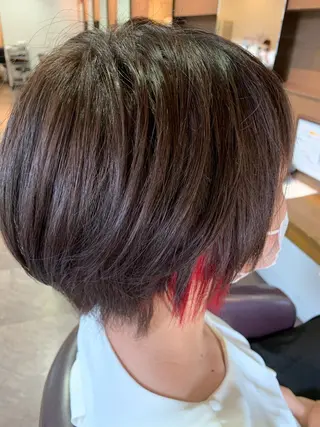カラー LiBra  de cappuccino所属・LiBra Mikiのヘアスタイル