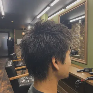 ショート 志厳/メンズ特化 /メンズパーマのヘアスタイル