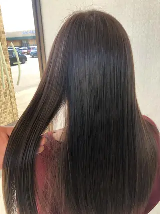 ロング カラー 豊田 恭平のヘアスタイル