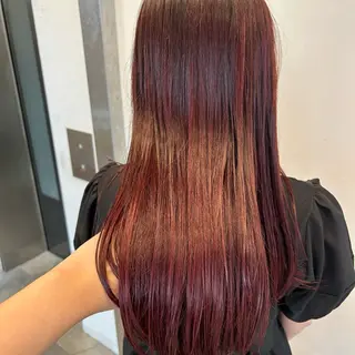 カラー 藤間 帆乃夏（とうまほのかのヘアスタイル