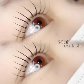 マツエク・マツパ saari eye lash staffのマツエク・マツパデザイン