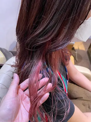 ロング カラー モードケイズ塚口 河野髪質改善ioLuのヘアスタイル