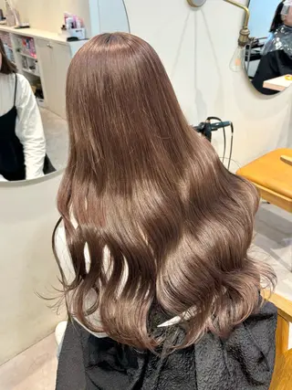 ロング カラー ayaka♡ 柔らかカラーのヘアスタイル