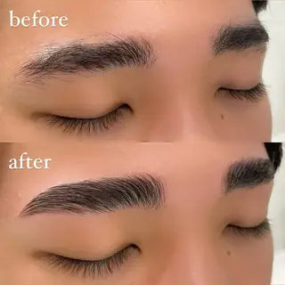 アイブロウ ハイトーン/ボブ /HBL/AYUNAのヘアスタイル