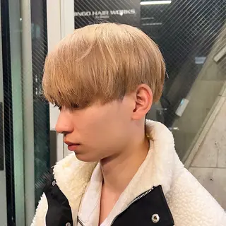 メンズ メンズ特化/パーマ/ メッシュ/竜成のヘアスタイル