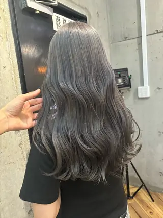 ロング カラー lani hair salon所属・SHOTO ハイトー ン/デザインカラーのヘアスタイル