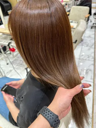 ロング AMI ウルフパーマ/メンズのヘアスタイル