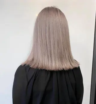 ミディアム カラー Pia/KIRIA /福岡美容室のヘアスタイル