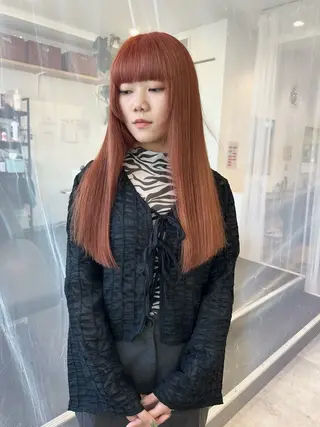 カラー miyu/ハイトーン /ブリーチのヘアスタイル