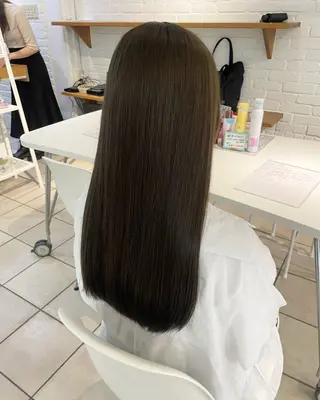 ロング カラー 木實 瑶華のヘアスタイル