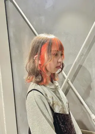 ミディアム カラー 大人ショート🥂みつ はし こうだい🦕のヘアスタイル