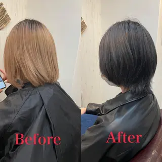 ショート カラー 小阪 将司のヘアスタイル