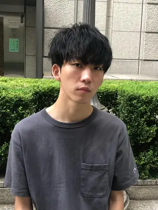 メンズ 海外レイヤー鯉渕 【海外風メンズも◎】のヘアスタイル