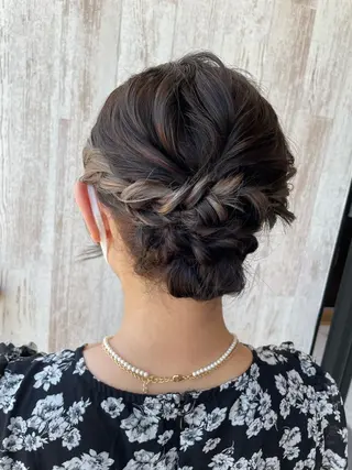 ヘアアレンジ 岡村 真子のヘアスタイル