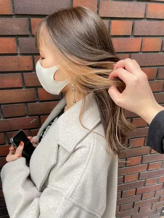 セミロング 大泉 美久のヘアスタイル