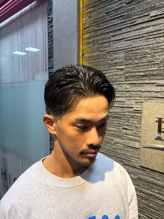 ショート メンズ ヒロ銀座　プレミアムバーバー目黒店所属・ほり たつみのヘアスタイル
