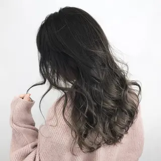ロング カラー LUSTRE クロサワのヘアスタイル