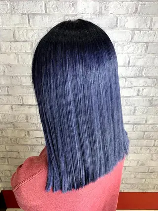 ミディアム カラー 髪質改善美容師 鈴木のヘアスタイル