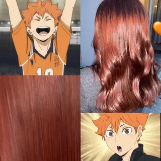 セミロング カラー miloc那覇 MIKUのヘアスタイル