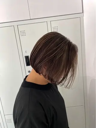 ショート カラー グレージュ/ベージュ /経堂/sana🌱のヘアスタイル