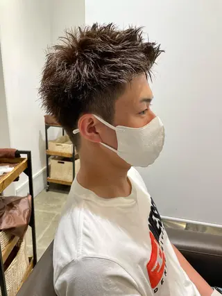 メンズ 細沼 葵のヘアスタイル