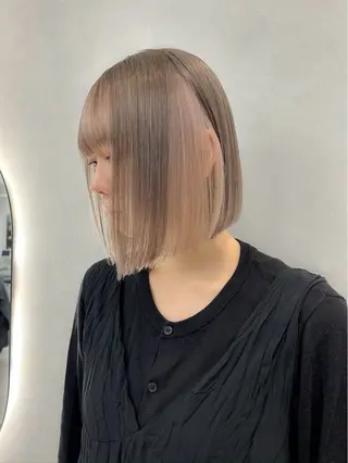 ショート ブリーチカラー🍒/ coconoのヘアスタイル