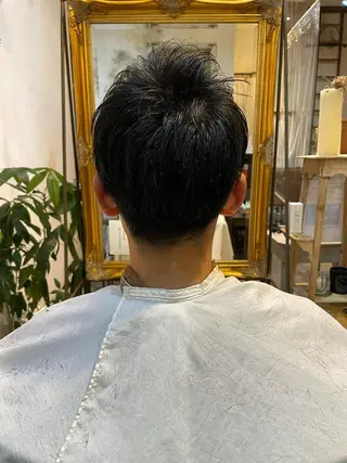 ショート パーマ メンズ ヒロ銀座 うたのヘアスタイル