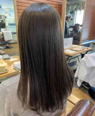 カラー 透明感カラー🫧🩵 林　菜々美のヘアスタイル
